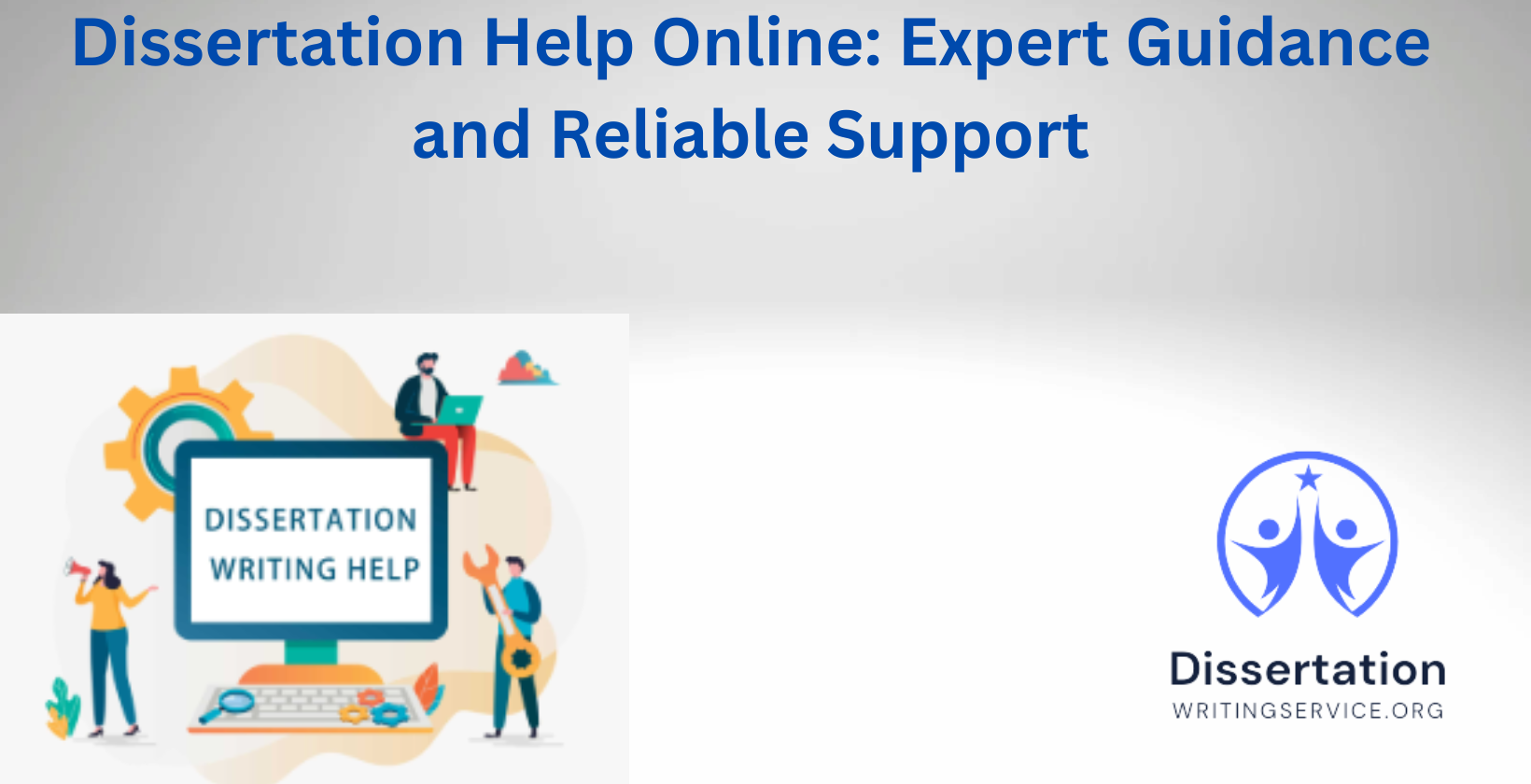 Dissertation help with expert guidance and reliable support