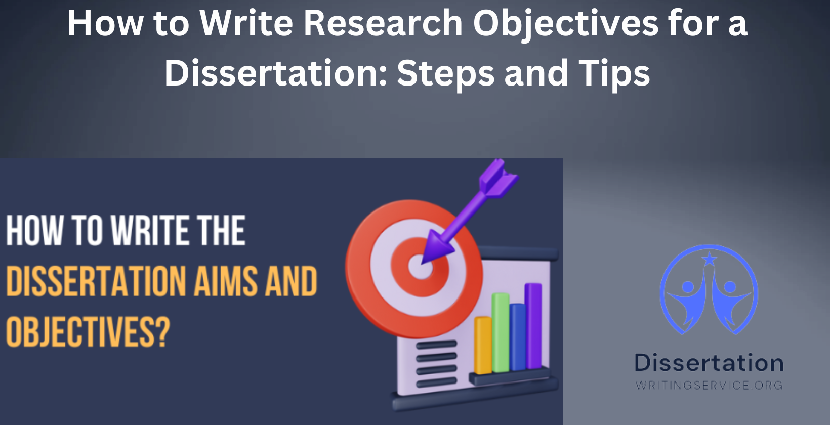 Writing research objectives for a dissertation