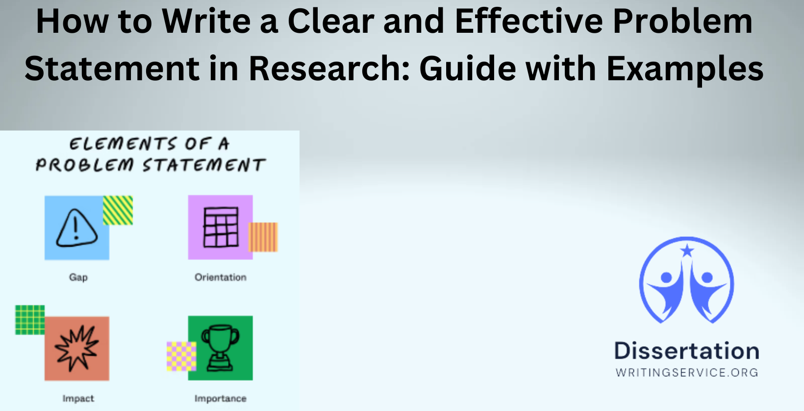 Research problem statement guide with clear examples