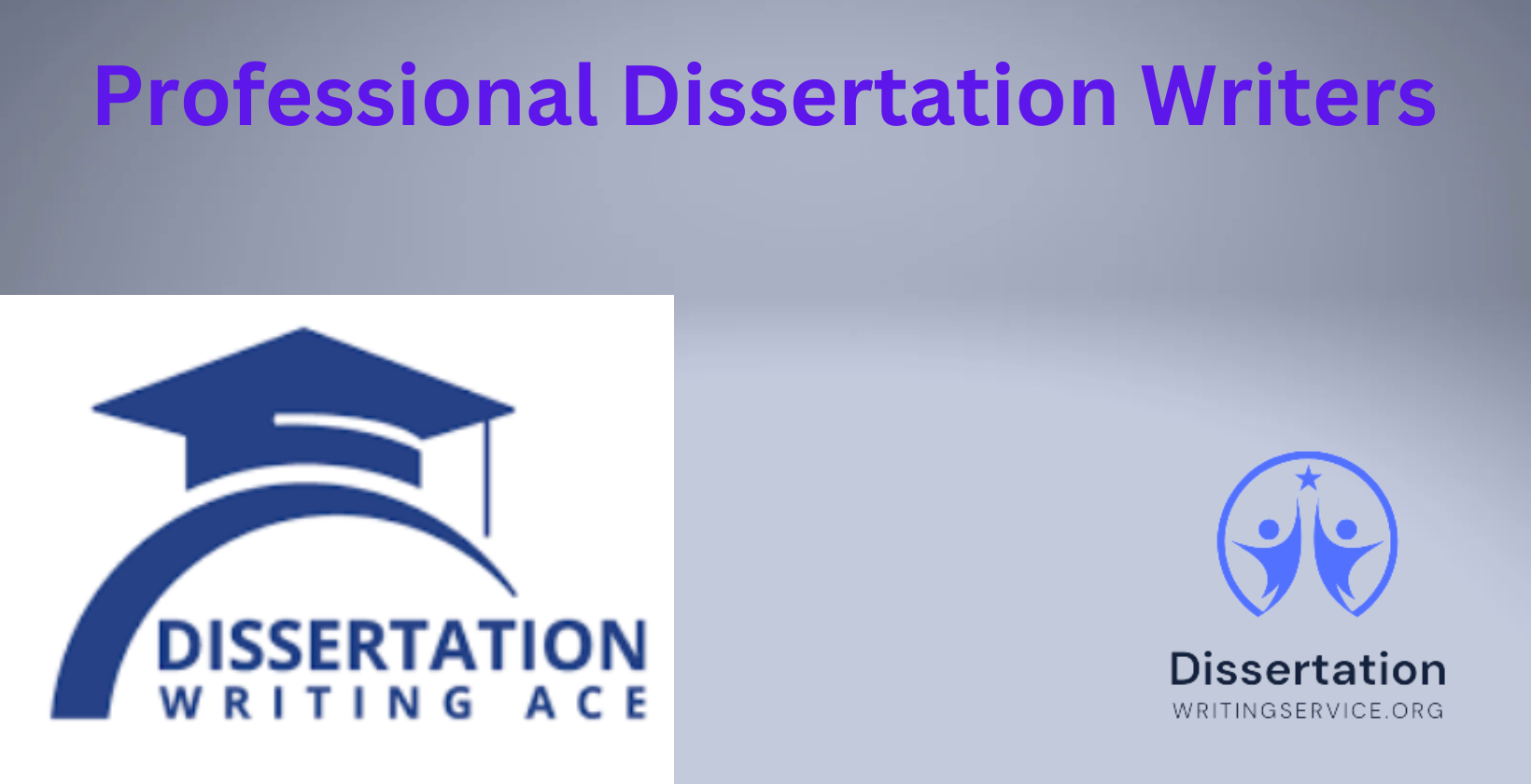 Expert professional dissertation writers at your service