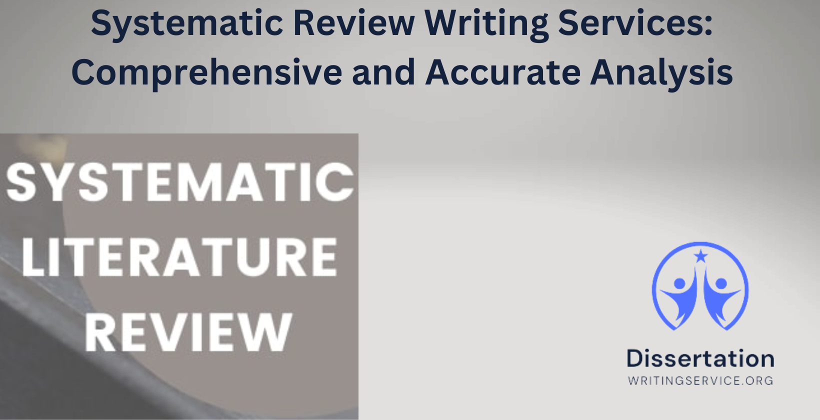 Comprehensive and accurate systematic review writing services.